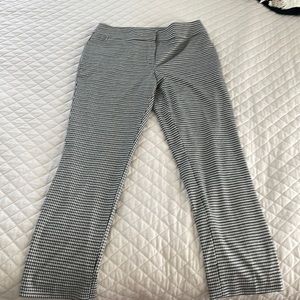 Knit houndstooth Kasper pants